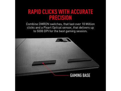 Vigor GK30 Combo, 6-Zone RGB GK30 Gaming Keyboard & GM11 Gaming Mouse, Water Repellent & Splash-Proof, 5000 DPI