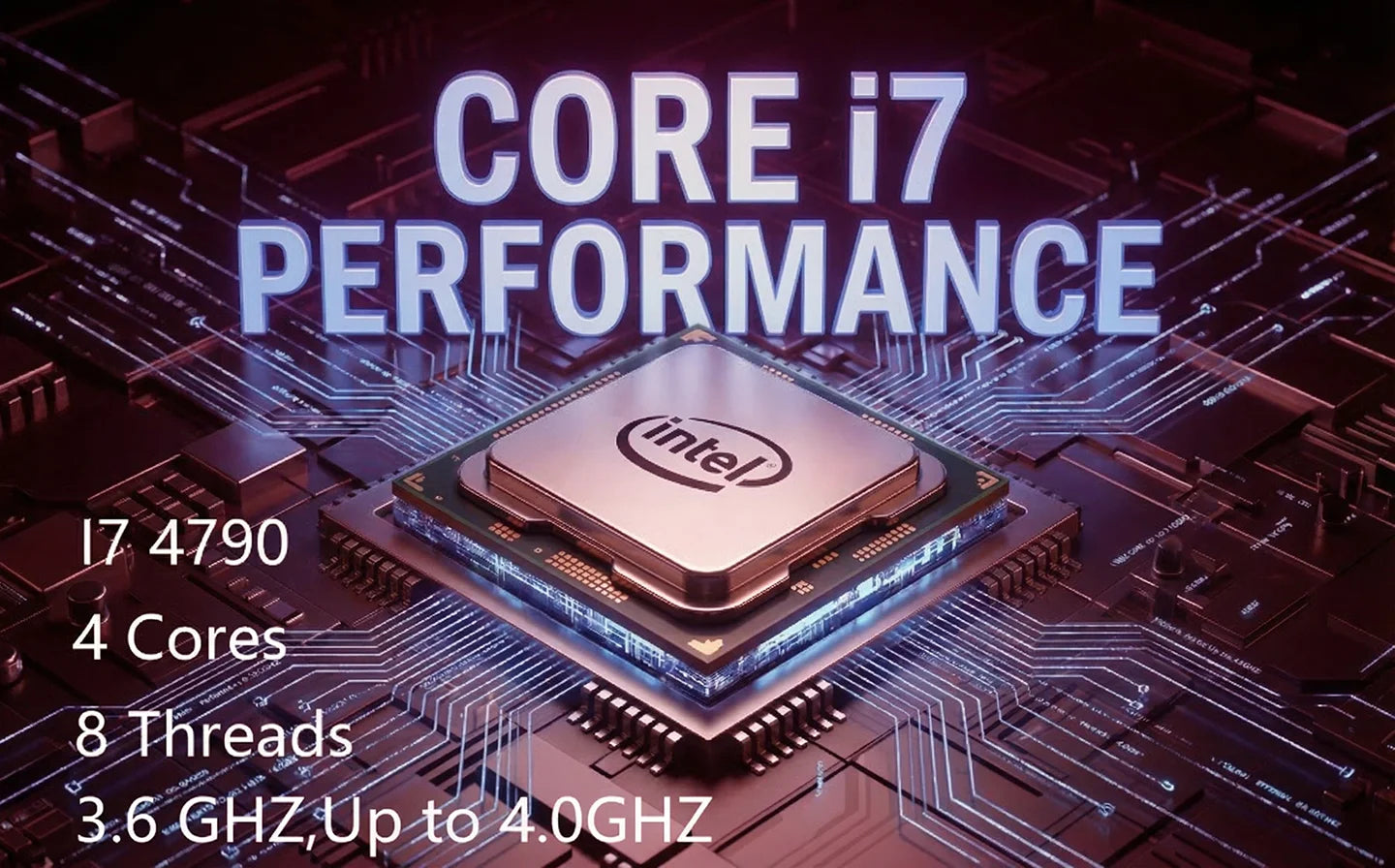 Gaming PC Desktop, Intel Core I7 up to 4.0G, GTX 1660 Super 6GB, 16GB RAM, 512GB M.2 SSD, 550W 80PLUS Bronze PSU, Wifi 5, RGB Fan X5, Windows 11 Home